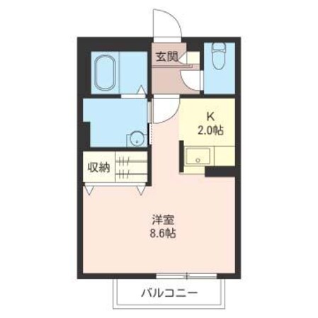 サンモールＨＡＮＡの物件間取画像